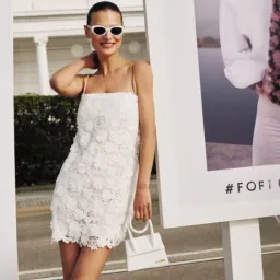 Zimmermann Raie Lace Dress Size 1 / 10 AU for rent on The Volte - image 2