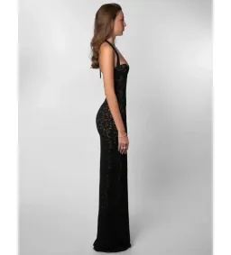 Fenity Monique Gown Black Size 6 for rent on The Volte - image 4