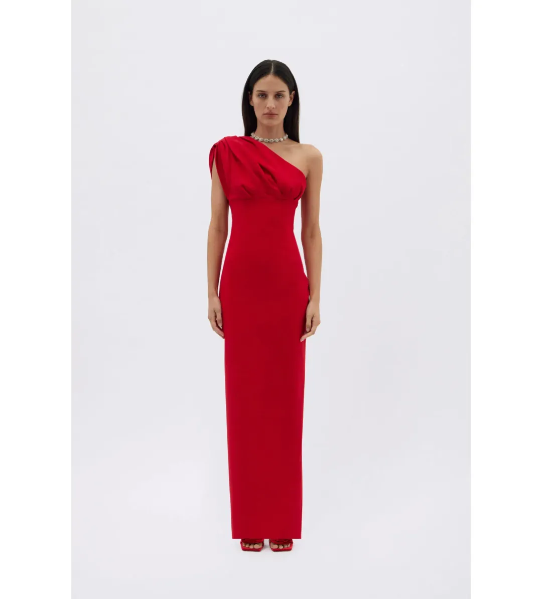 Rachel Gilbert Winnie Gown Red Size 10 for rent on The Volte - main image