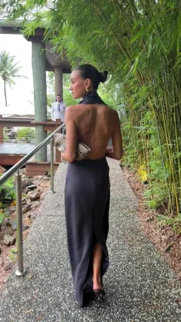 Tojha Dova Dress in Steele XS  for rent on The Volte - image 3
