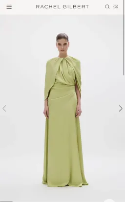 Rachel Gilbert Hallie Gown size 3/ 12 for rent on The Volte - image 1