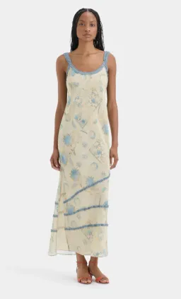 Sir the Label Cecile Ruffle Slip Dress Size 3 for rent on The Volte - image 1