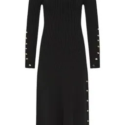 Aje Lia Midi Dress Black - Size XS  for rent on The Volte - image 4