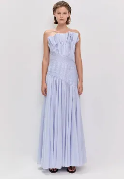 Aje Aquiline Gown Size 12 French Blue for rent on The Volte - image 1