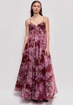 Aje Fortuna Gown size 16 Flora Blossum for rent on The Volte - image 1