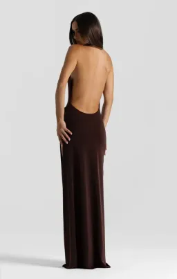 Natalie Rolt Winona Gown Espresso Size 0/AU 6  for rent on The Volte - image 2