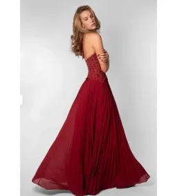 Fenity Gaia Maxi Dress Red Size 6 for rent on The Volte - image 3