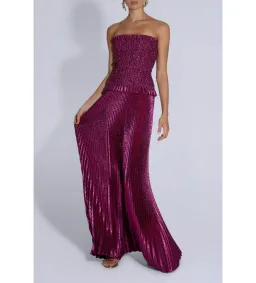 L'idee Maya Gown Sangria Glitter Size 12 for rent on The Volte - image 2