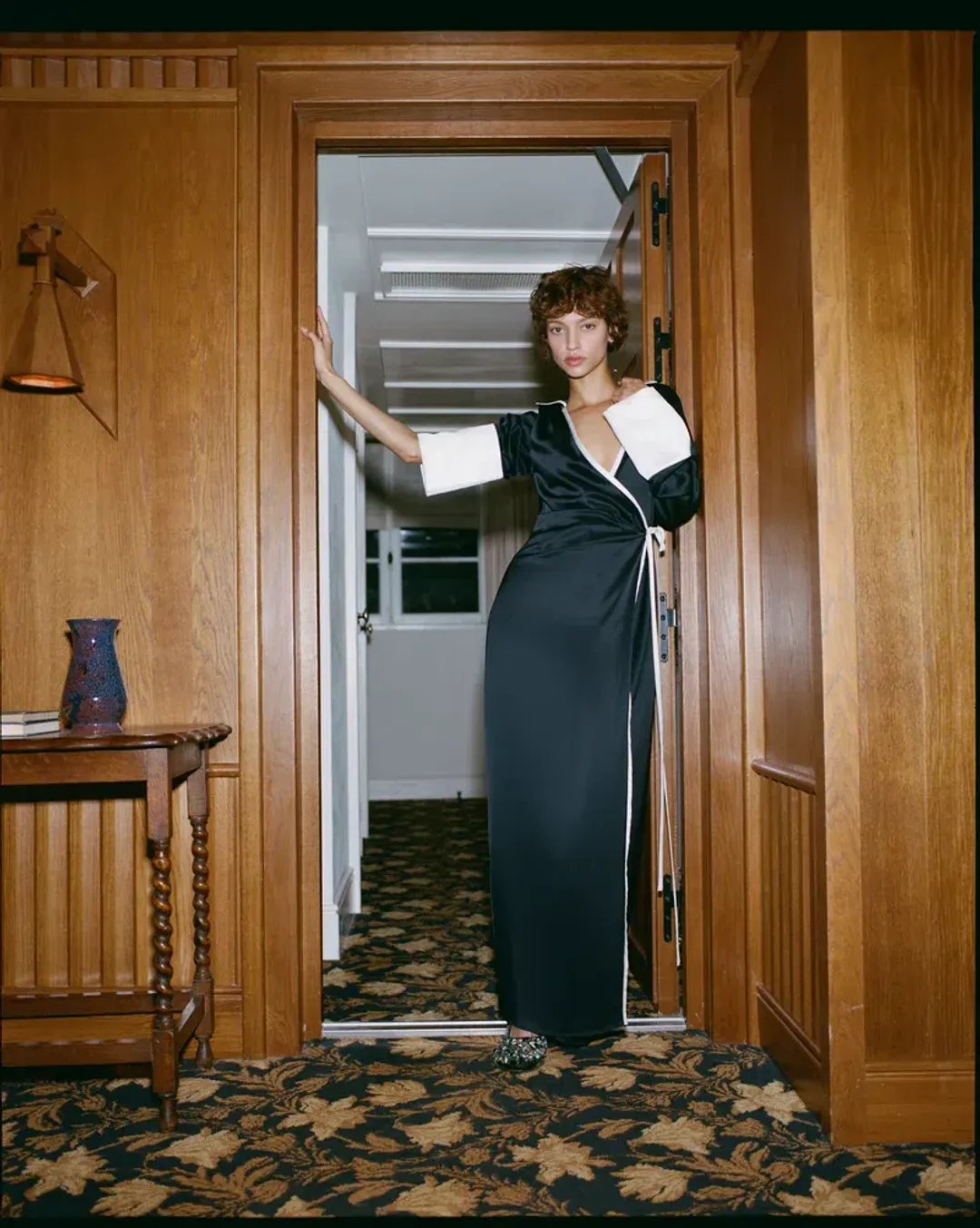 Sir The Label Yasmine Wrap Shirt Dress Size 3 for rent on The Volte - main image