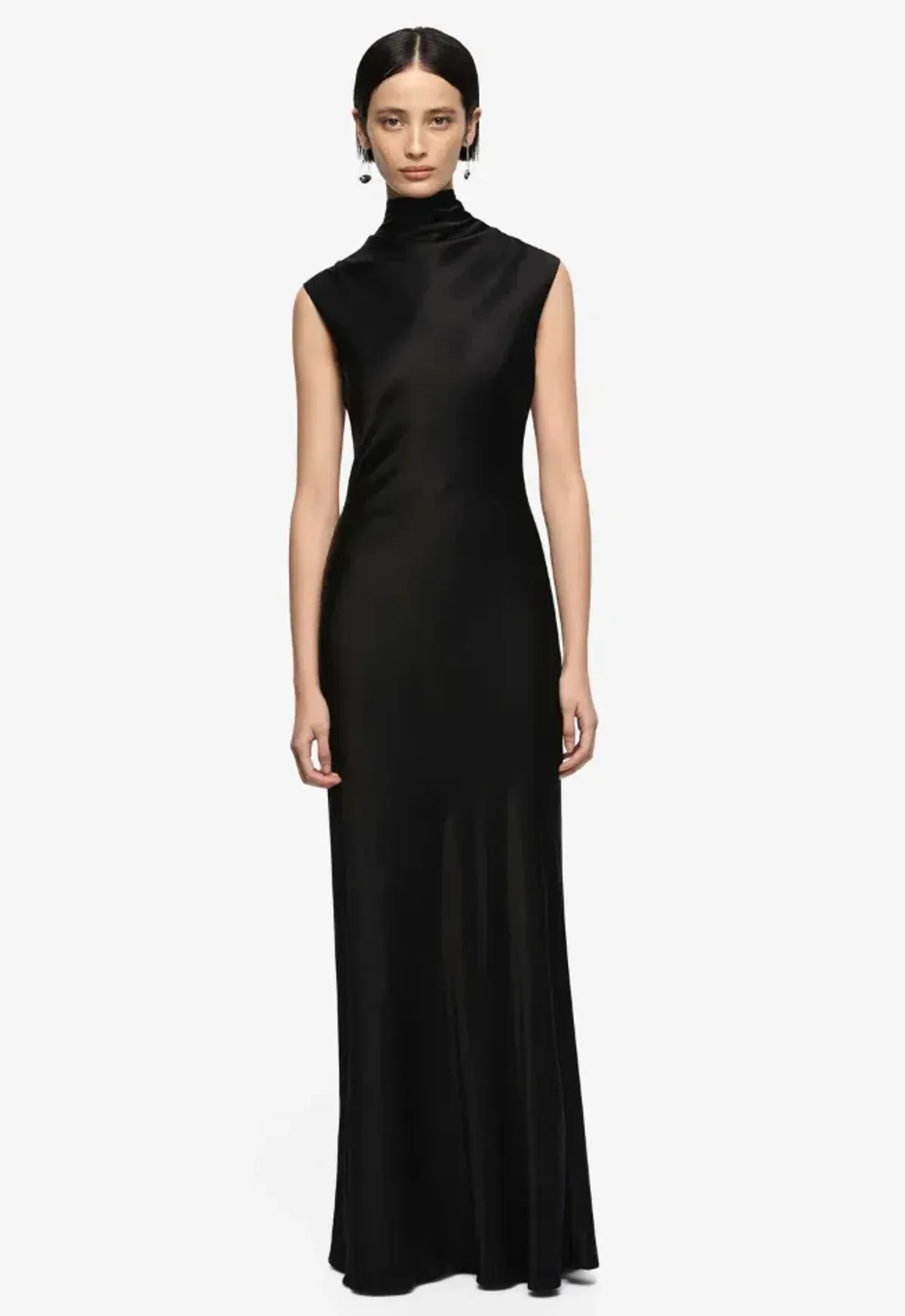 Bec & Bridge ELIAS MAXI DRESS Black Size 8 for rent on The Volte - main image