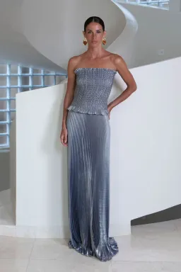 Lidee Maya Gown size 8 Liquid Shimmer  for rent on The Volte - image 1