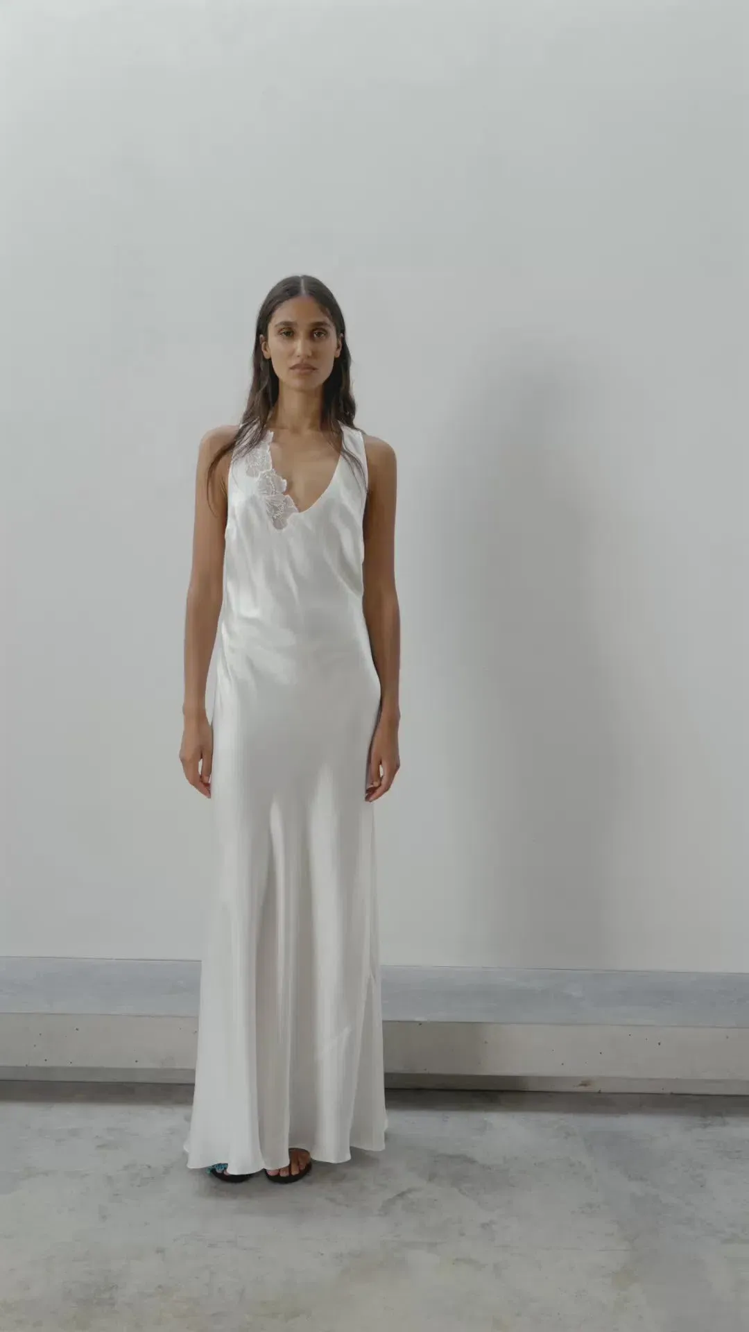 Sir Montparnasse Gown in ivory for rent on The Volte - main image