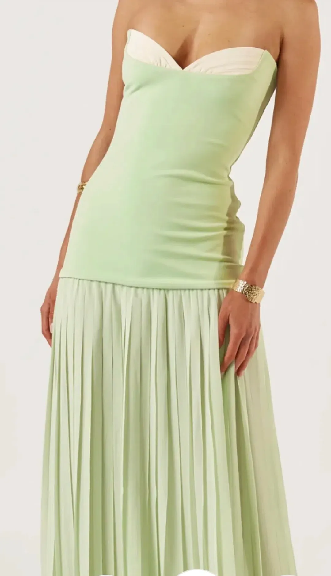 Jefrei sei Nicolette maxi dress  for rent on The Volte - main image