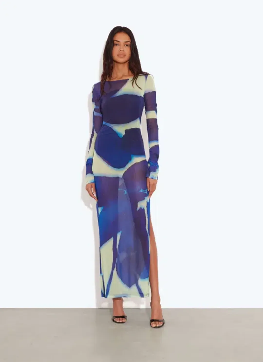 Rat & Boa SANTINO DRESS FLORAL Size L for rent on The Volte - main image