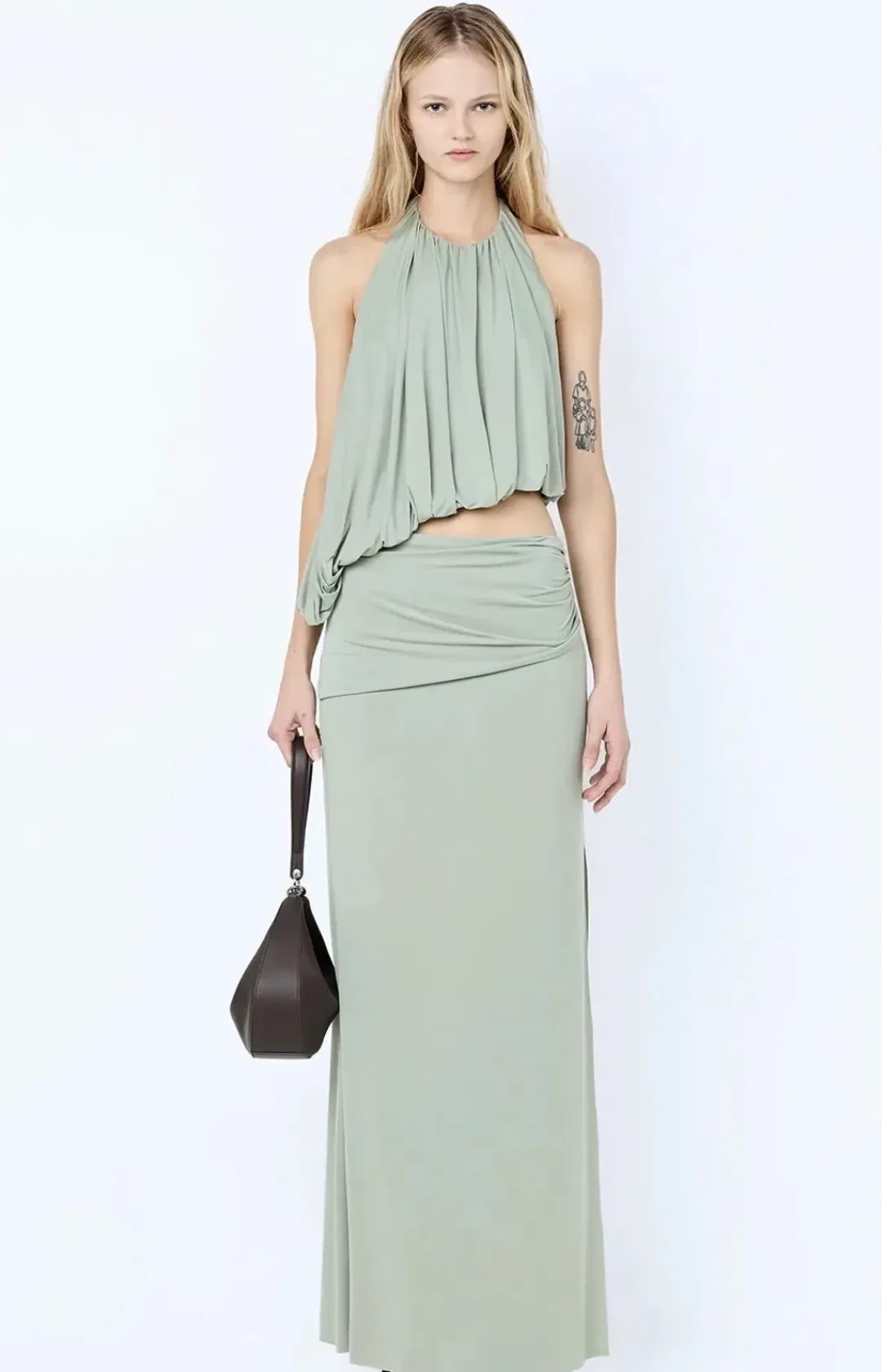 BEC + BRIDGE CADENCE RACER MAXI DRESS   Size 6 for rent on The Volte - main image