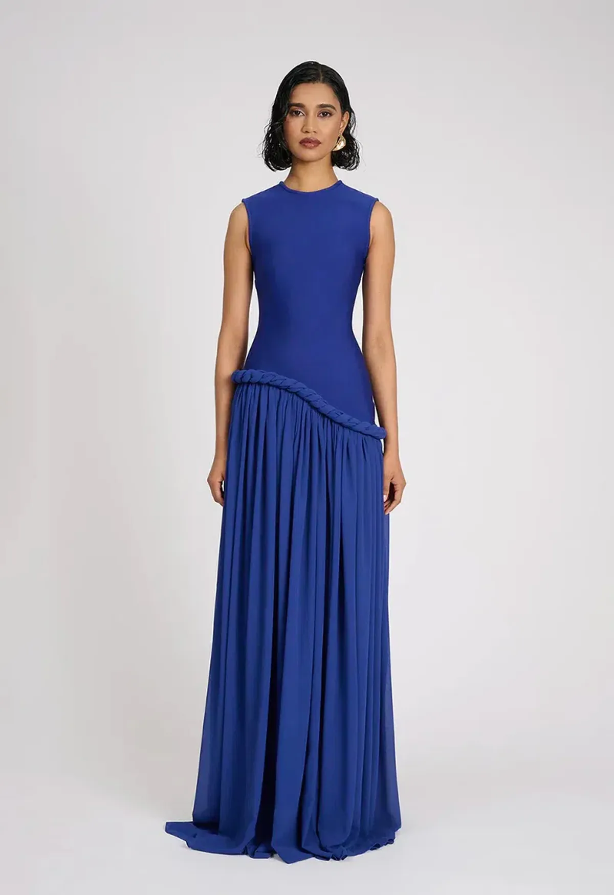 Eliyah the Label Spencer Gown Blue Size S/8 for rent on The Volte - main image