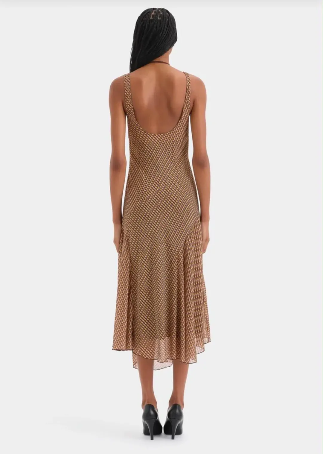 Sir the Label Cooper Layered Midi Dress Size 1 for rent on The Volte - main image