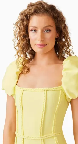 Elliatt- Katlyn Maxi Dress- Yellow- Size Medium for rent on The Volte - image 5