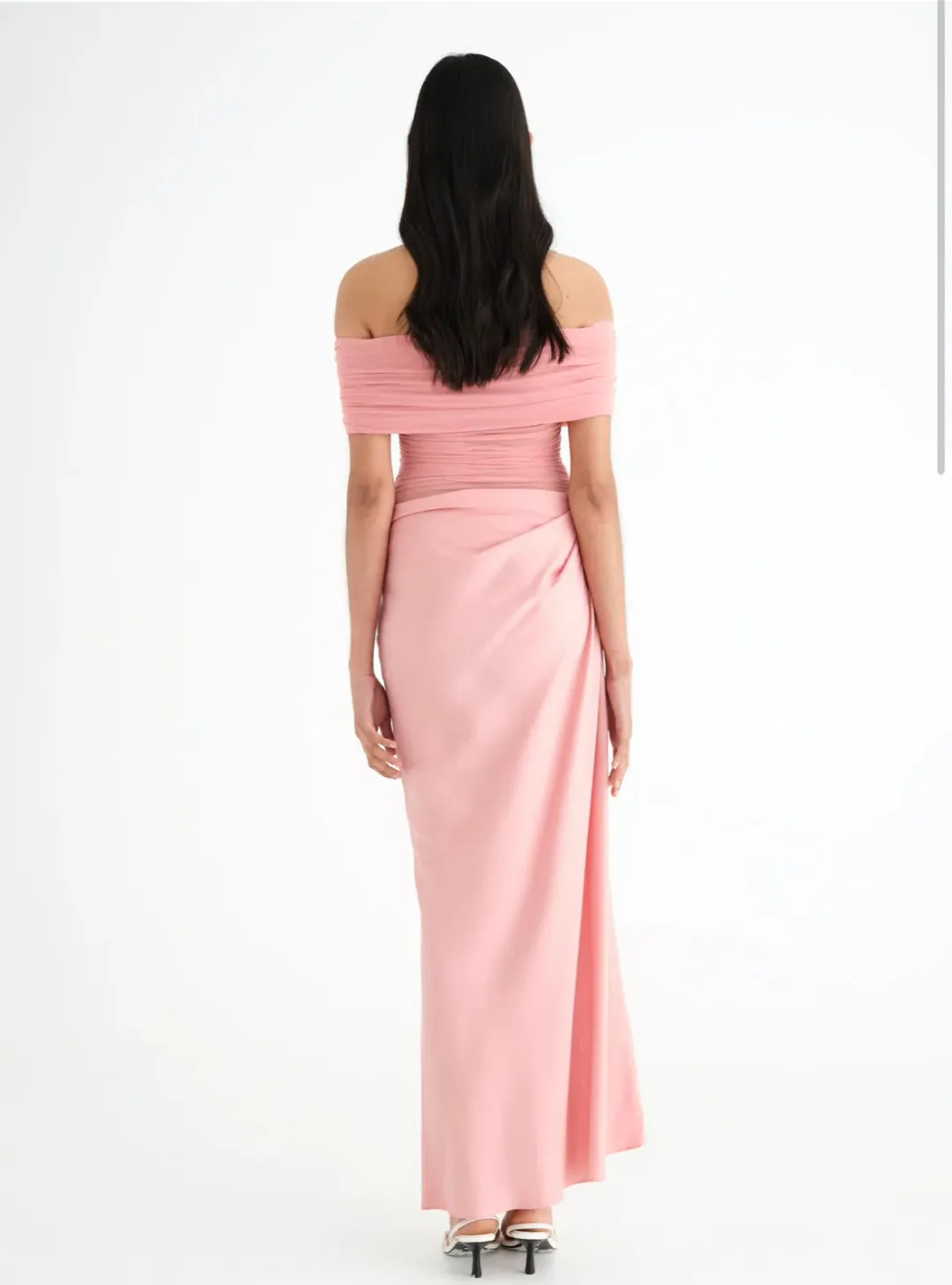 Benni- Nico Maxi Dress– Candy Floss- Size 8 for rent on The Volte - main image