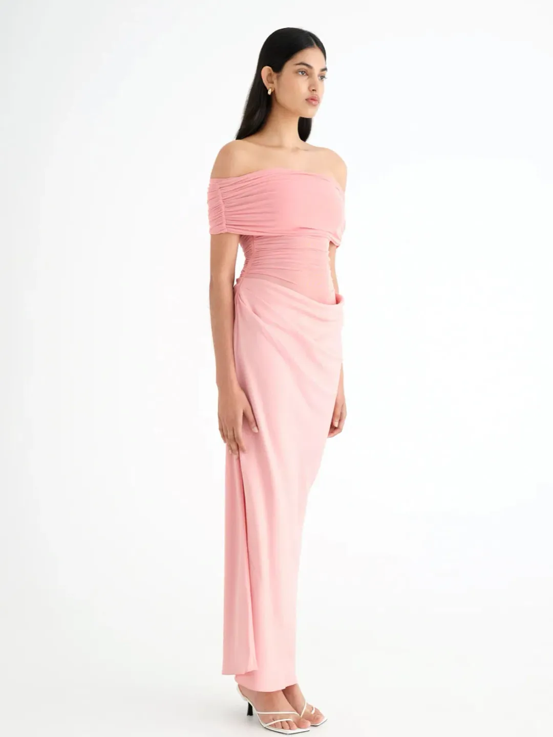 Benni- Nico Maxi Dress– Candy Floss- Size 8 for rent on The Volte - main image