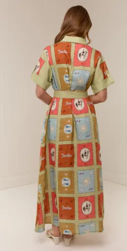 Palm Noosa- Maya Dress- Maya Tile- Size 16 for rent on The Volte - image 4