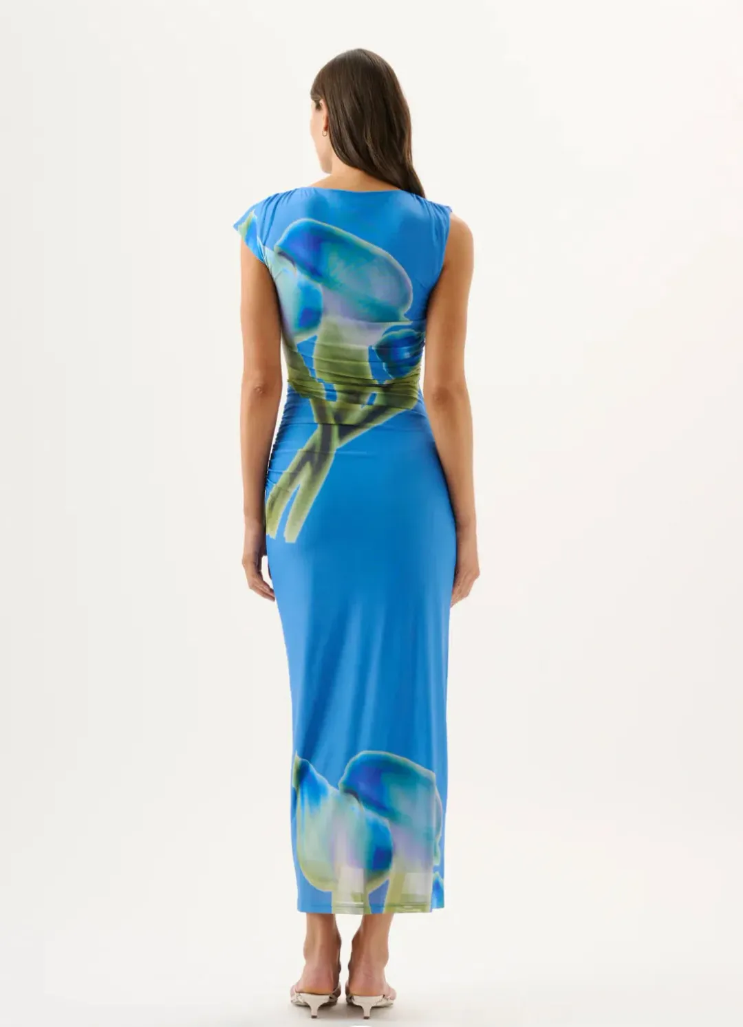 ROAME.- Joyce Dress- Moonlit Lily Print- Size Medium for rent on The Volte - main image
