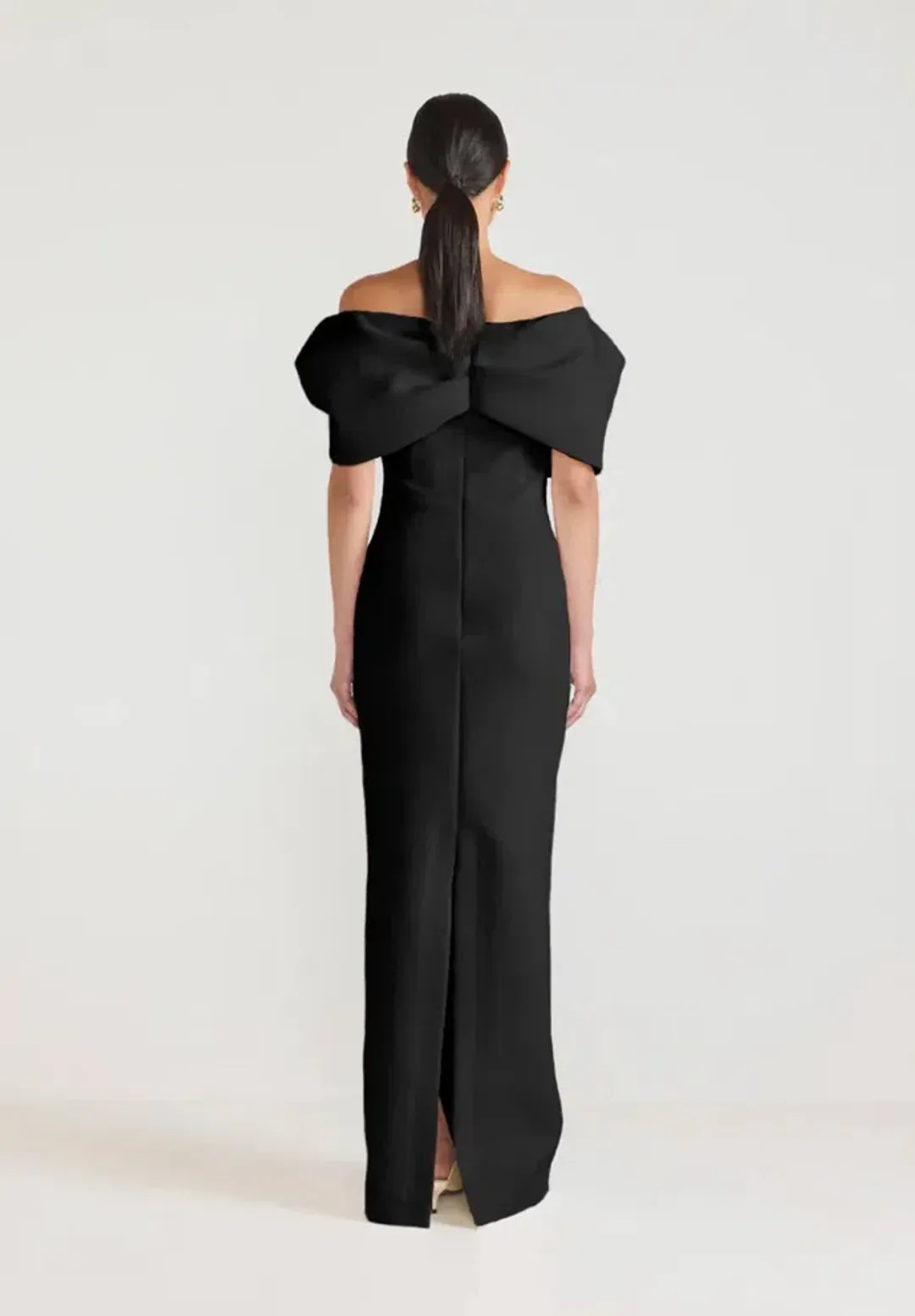 TOJHA Yesemia Gown Black 8 for rent on The Volte - main image