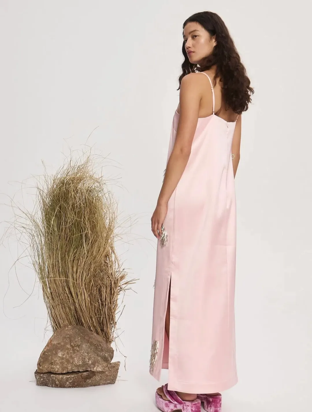 Alemais Cindy Embellished Slip Dress Size 6 for rent on The Volte - main image