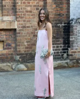 Alemais Cindy Embellished Slip Dress Size 6 for rent on The Volte - image 3