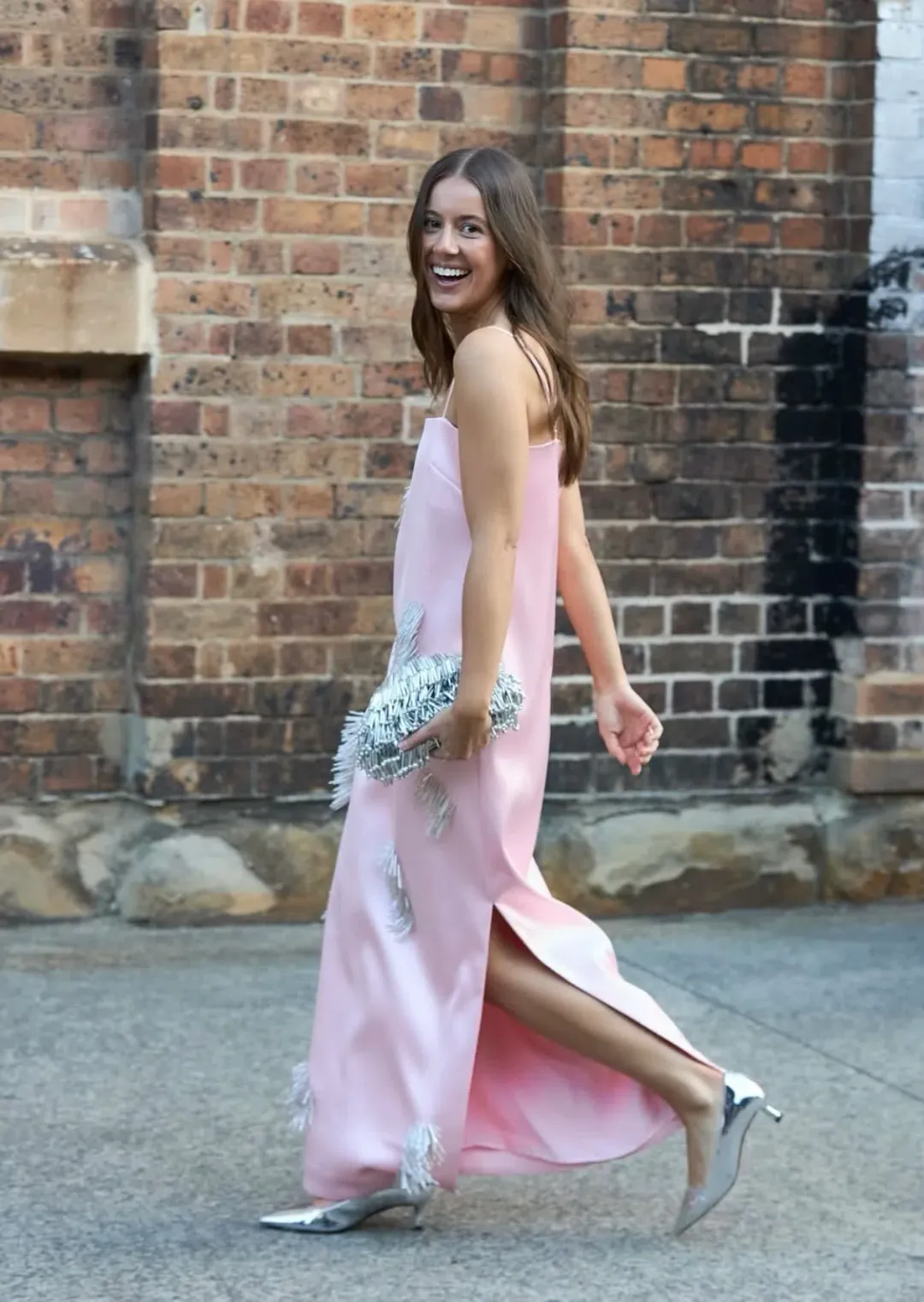 Alemais Cindy Embellished Slip Dress Size 6 for rent on The Volte - main image