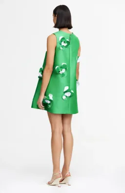 Acler- Yarwin Mini Dress- Sea Green- Size 14 for rent on The Volte - image 4