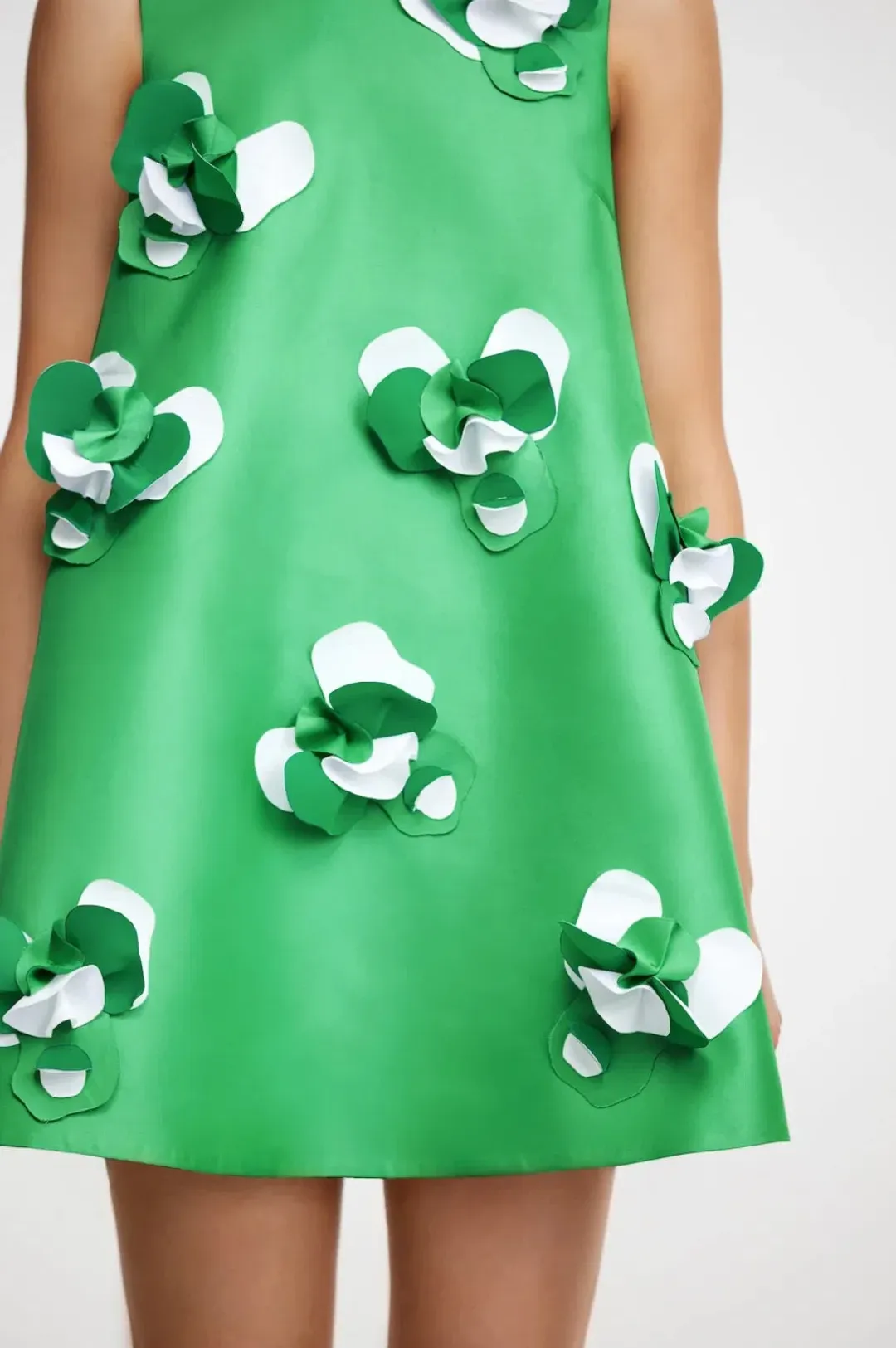 Acler- Yarwin Mini Dress- Sea Green- Size 14 for rent on The Volte - main image