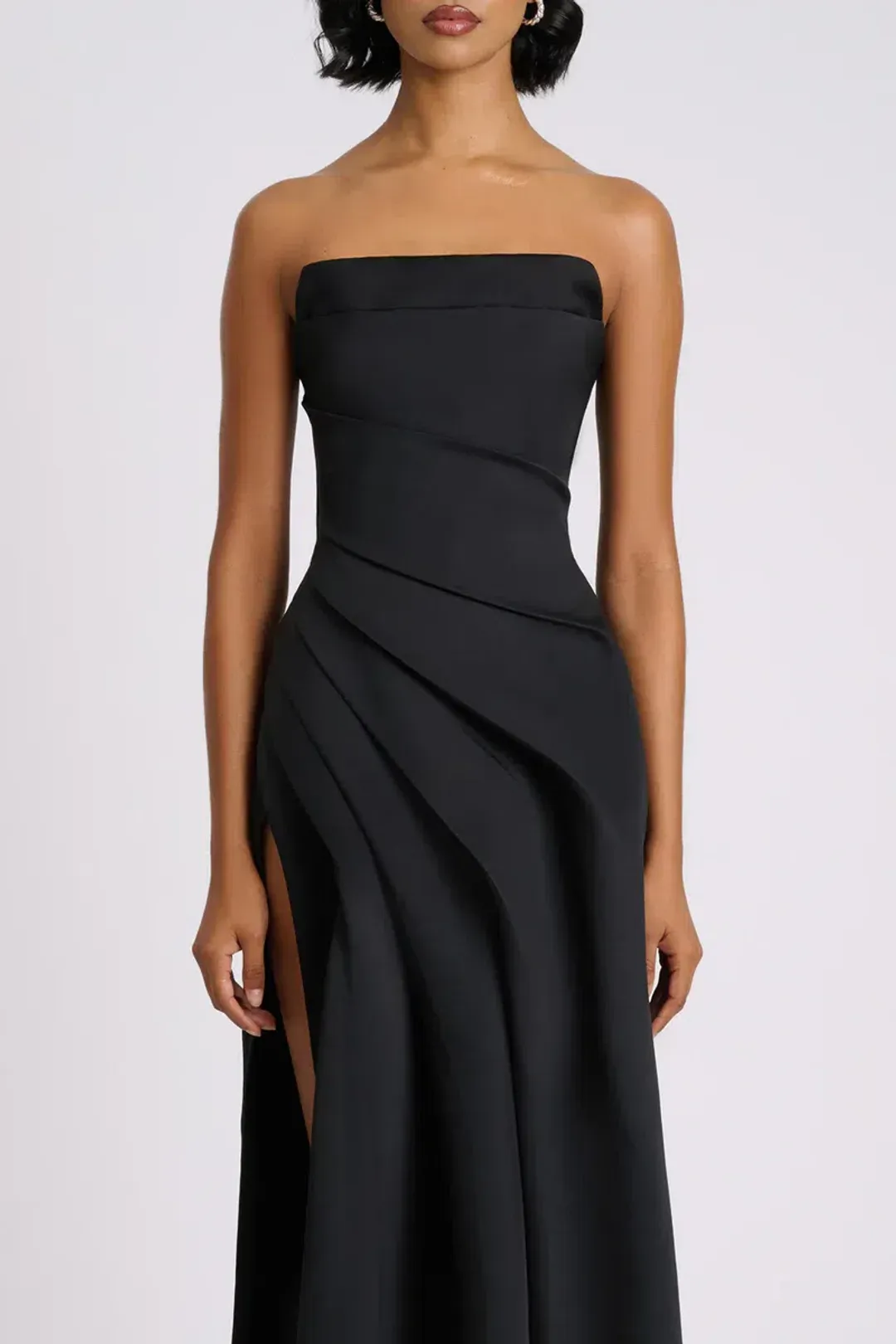 Eliya the Label Deanna Gown Black Size 10 for rent on The Volte - main image