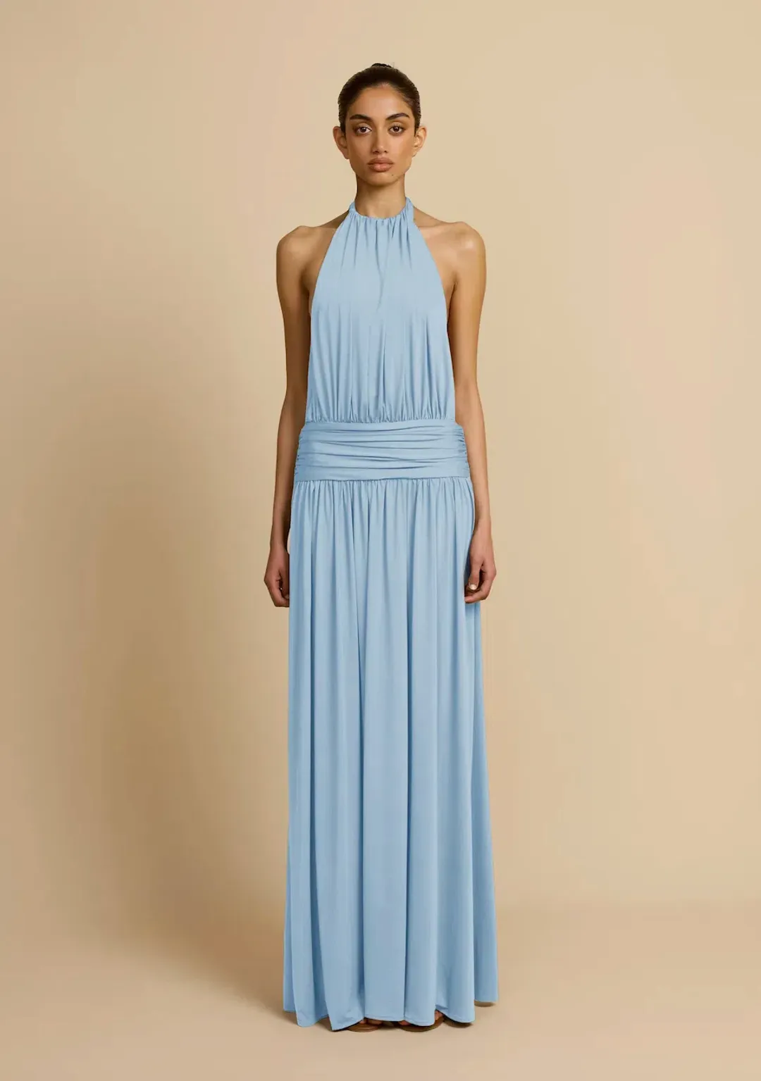 SANTINA DRESS | SKY - SIZE 8 for rent on The Volte - main image