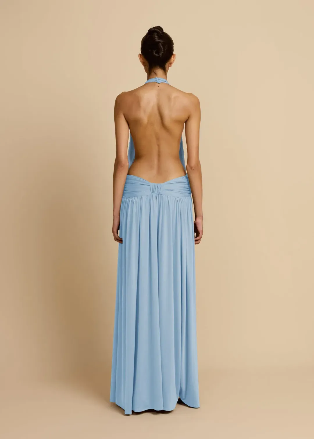Arcina Ori Santina Maxi Dress in Sky Blue Size XS / AU 6 for rent on The Volte - main image