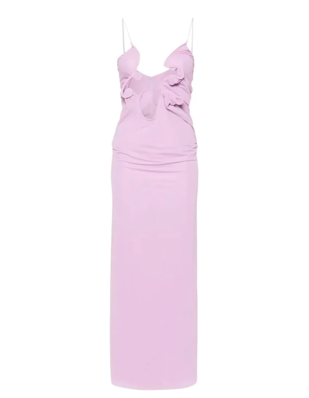 BNWT Christopher Esber Pink Molded Venus Dress - Size 10 AU for rent on The Volte - main image