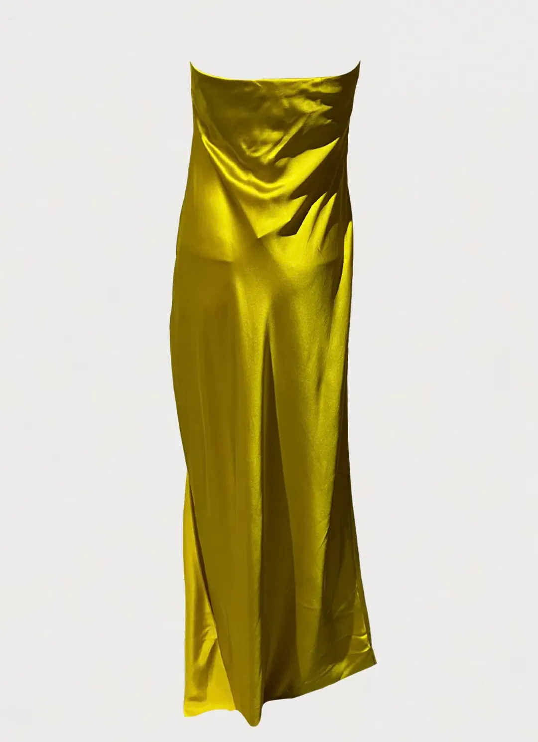 Christopher Esber Yuzu Filo Strapless Maxi Dress - Size 10 AU for rent on The Volte - main image