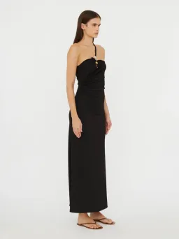 Christopher Esber Black Concave Stone Cami Dress - Size 6 AU for rent on The Volte - image 2