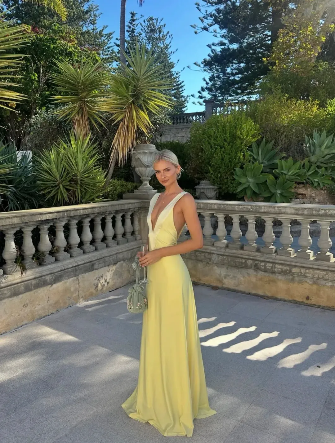 ROSA GOWN | LEMON - SIZE 6 for rent on The Volte - main image