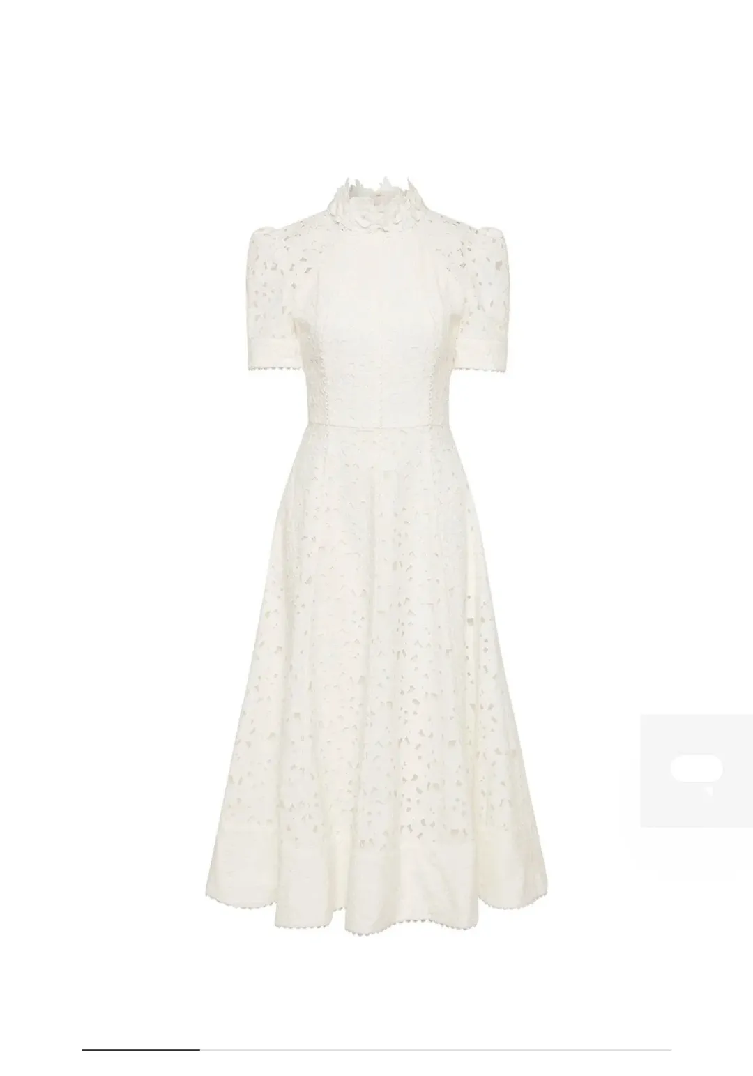 Rebecca Vallance KITSU SHORT SLEEVE MIDI DRESS for rent on The Volte - main image