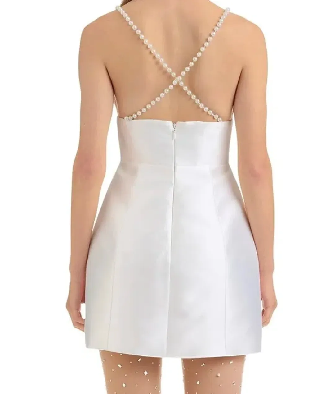 Karina Dress | White for rent on The Volte - main image