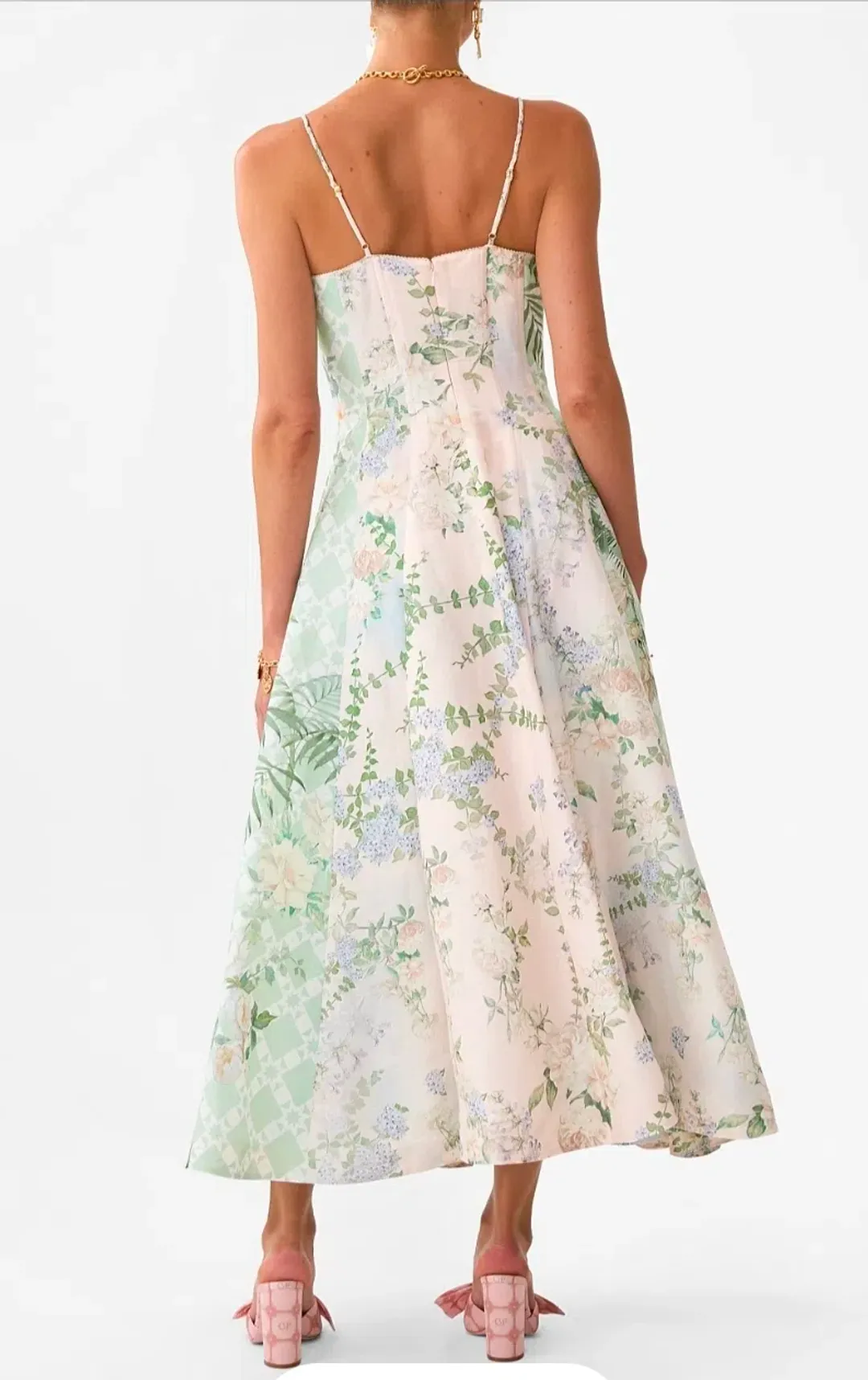 Camilla Palacio playground corset dress Size M for rent on The Volte - main image