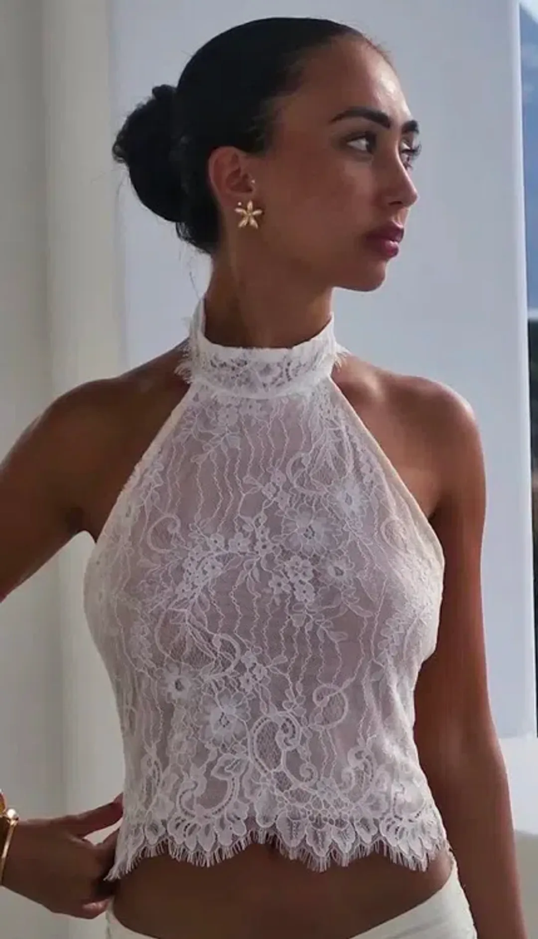 Ooh the label poppy top  for rent on The Volte - main image