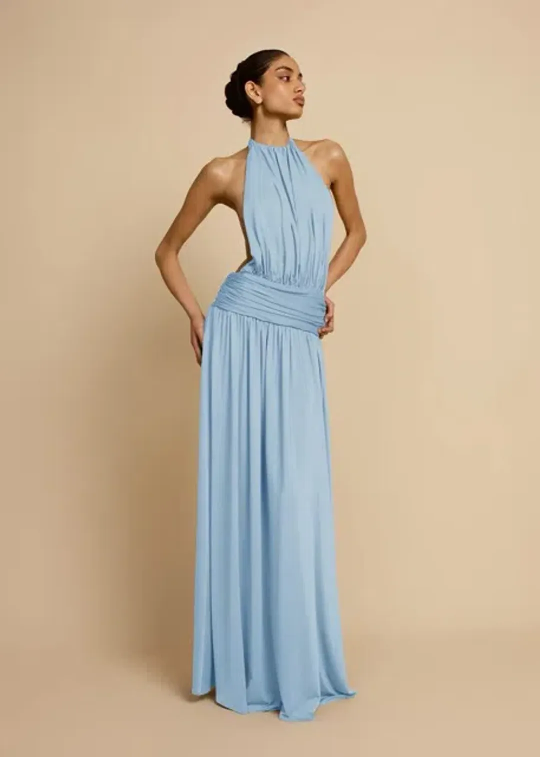 ARCINA ORI SANTINA DRESS SKY BLUE SIZE 8 for rent on The Volte - main image