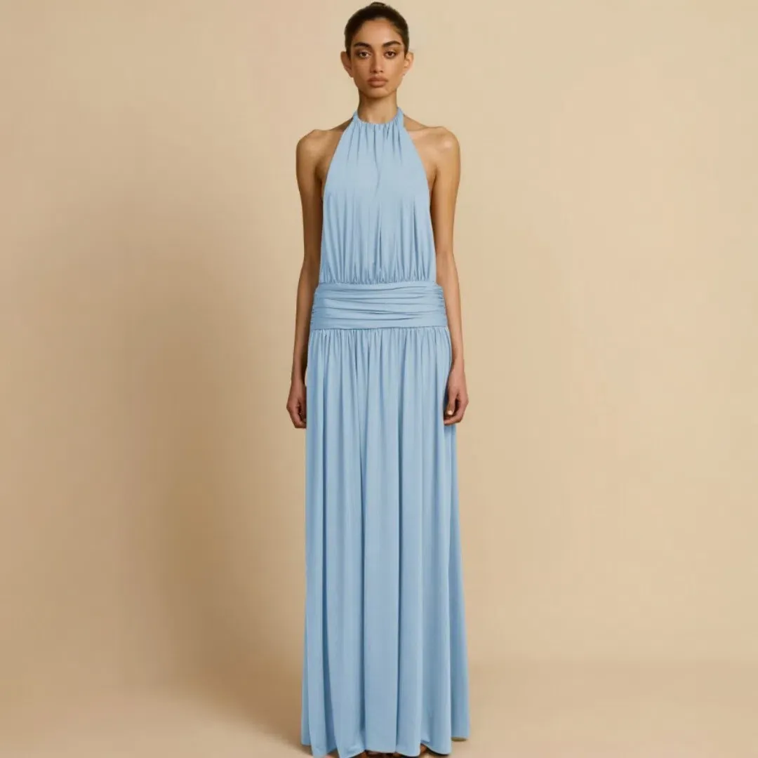 ARCINA ORI Santina Dress Sky Size Small for rent on The Volte - main image