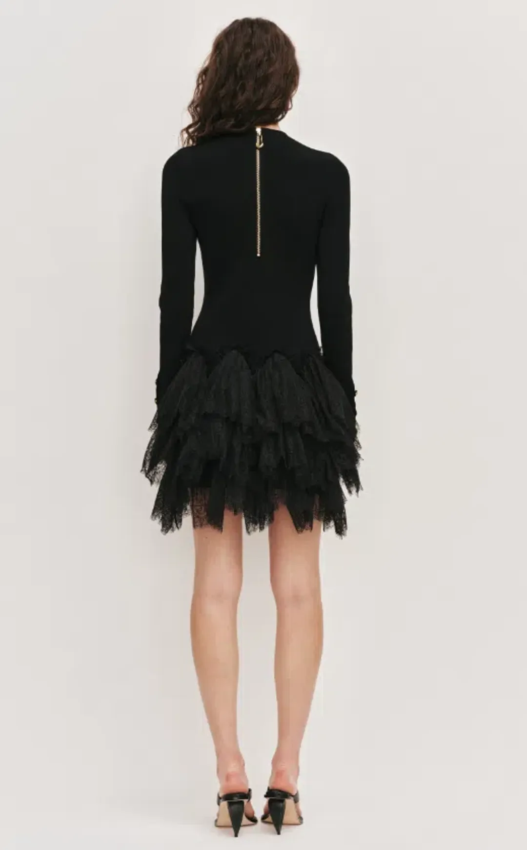 AJE Thalia Knit Mini Dress Size XS for rent on The Volte - main image
