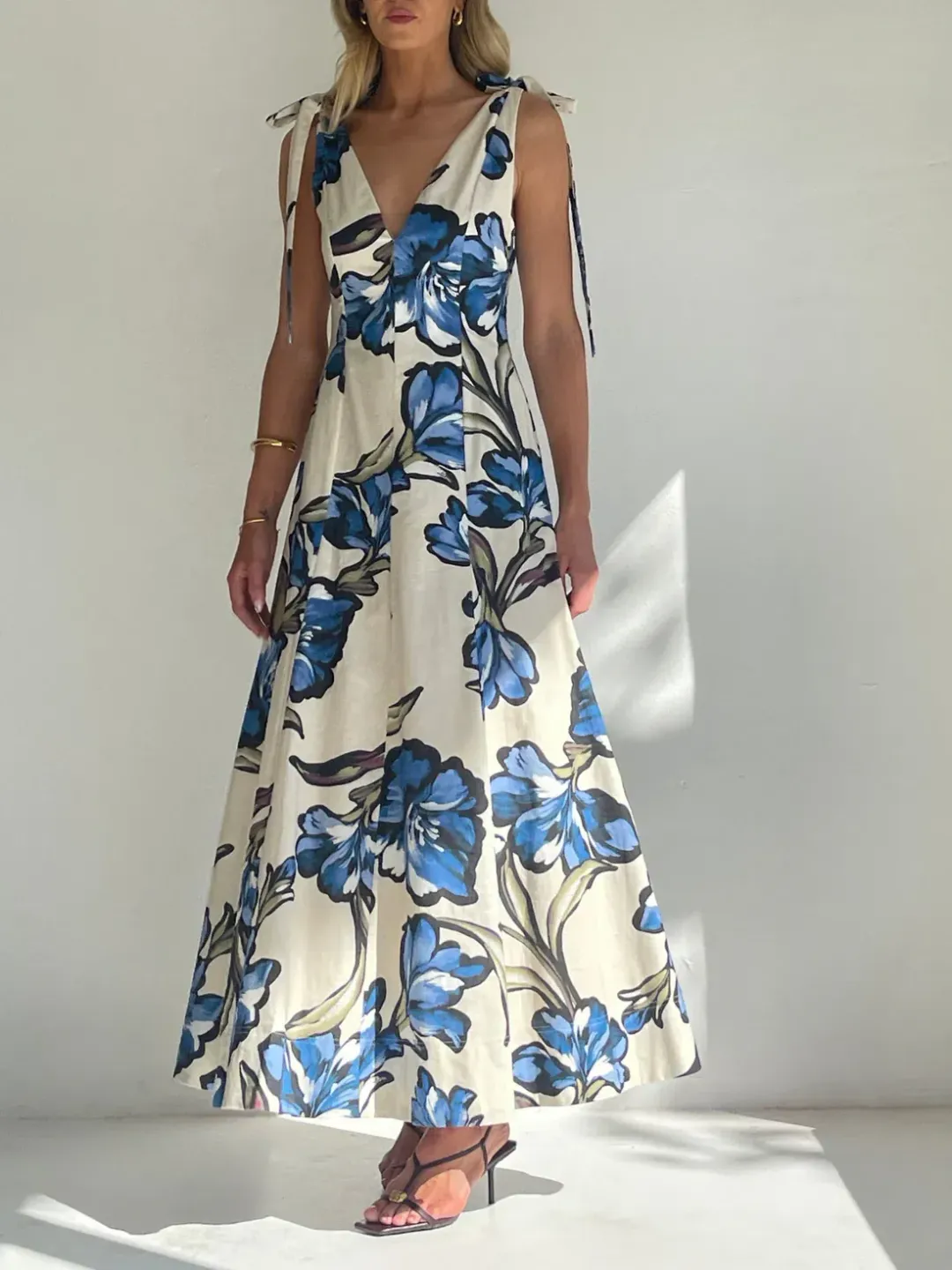 By Nicola Adeline Maxi Dress size 14  for rent on The Volte - main image