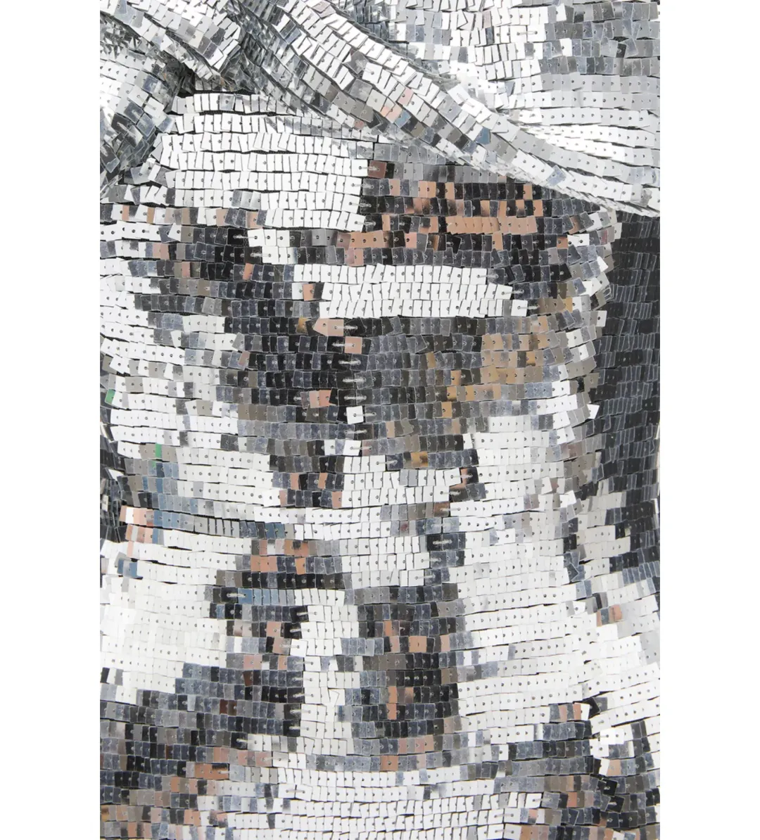 Rachel Gilbert Tamzin Gown in Silver Size 6 for rent on The Volte - main image