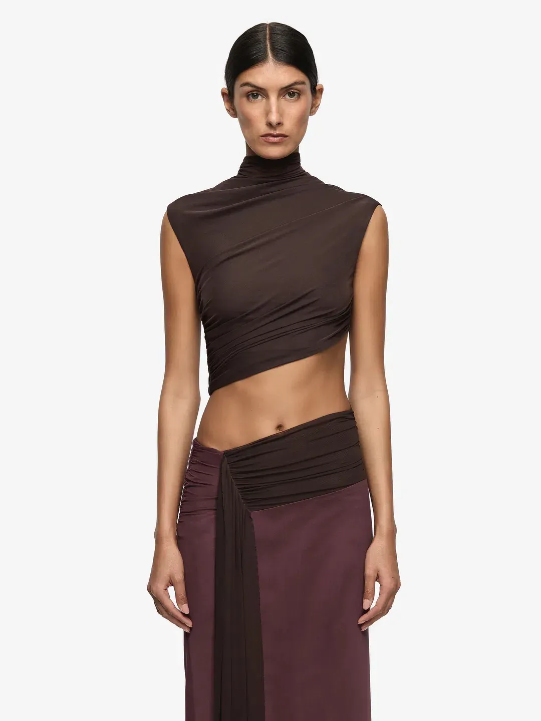 BEC & BRIDGE CONNI MAXI AUBERGINE/DARK CHOC / SIZE 8 for rent on The Volte - main image