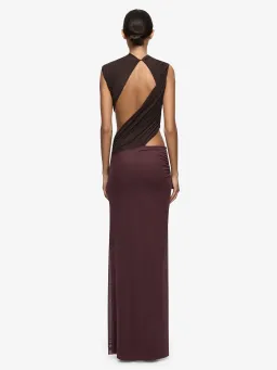BEC & BRIDGE CONNI MAXI AUBERGINE/DARK CHOC / SIZE 8 for rent on The Volte - image 3